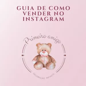 Imagem de capa para o Ebook Guia de como vender no instagram 