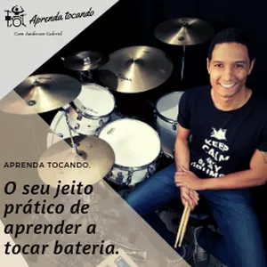 Imagem de capa para o Curso online Aprenda Tocando - Bateria