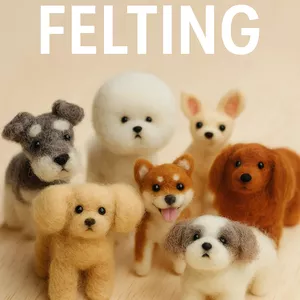 Imagen de portada para Curso online Guía completa de Needle Felting  