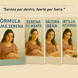 Imagen de portada para Curso online FORMULA MAMÁ SERENA - Tu ruta de 5 pasos para un Embarazo protegido y de plena armonía.