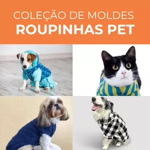 Imagem de capa para o Ebook Elegância Moldes para Pets 
