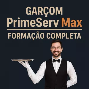 Imagem do curso Garçom PrimeServ Max – Formação Completa 