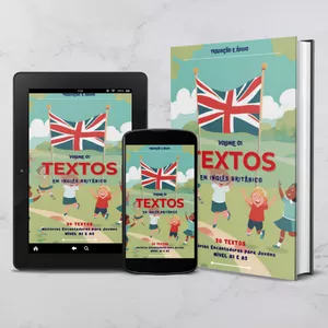 Imagem de capa para o Ebook Textos Em Inglês Britânico vol. 01 - Histórias Encantadas