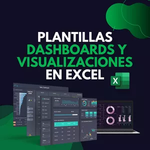 Imagen de portada para Curso online Plantillas Dashboards y Visualizaciones en Excel