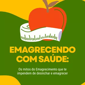 Imagem de capa para o Ebook Emagrecendo com saúde!