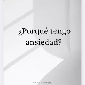 Imagen de portada para Ebook ¿Porqué tengo ansiedad? 