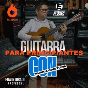 Imagen de portada para Curso online Guitarra para Principiantes con Música Cristiana