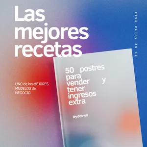 Imagen de portada para Ebook 50 postres para vender y tener ingresos extra