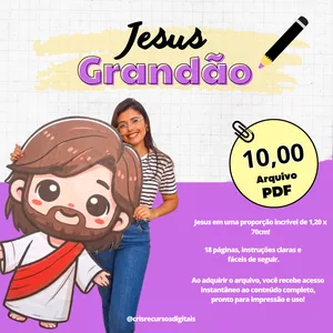 Imagem de capa para o Ebook Jesus Grandão