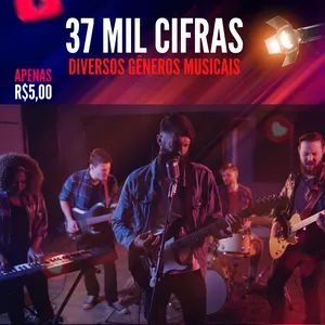 Imagem de capa para o Ebook Pack com 37mil Cifras 