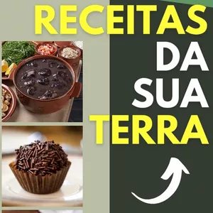Imagem de capa para o Ebook 10 Receitas de Comidas Brasileiras para Brasileiros
