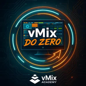 Imagem de capa para o Curso online vMix do Zero