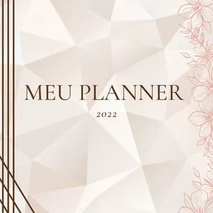 Imagem principal do produto Planner Digital 2022 (by: Isadora Patrícia)
