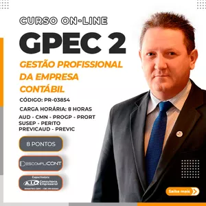 Imagem do curso GPEC 2 - Gestão Profissional da Empresa Contábil
