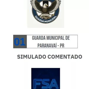 Imagem de capa para o Ebook SIMULADO COMPLETO E COMENTADO GM PARANAVAÍ 