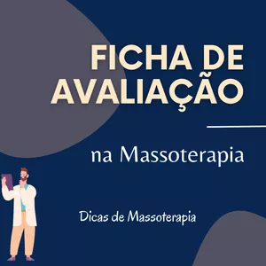 Imagem de capa para o Ebook Ficha de Avaliação (Anamnese) na Massoterapia