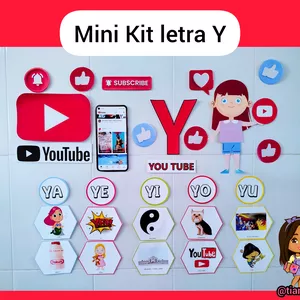 Imagem de capa para o Ebook Mini Kit Letra Y