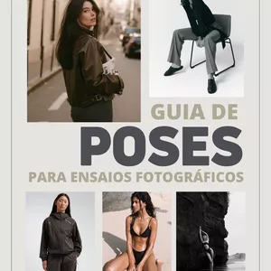 Imagem de capa para o Ebook Guia de Poses para Ensaios Fotográficos!