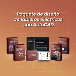 Imagen de portada para Curso online Paquete de diseño de tableros eléctricos con AutoCAD
