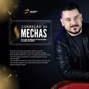 Imagem de capa para o Curso online Correção de Mechas 