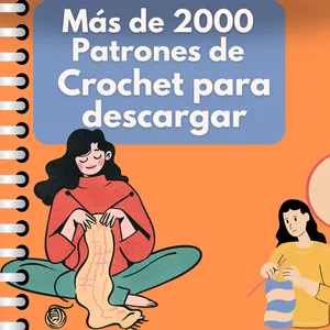 Imagen de portada para Curso online Más de 2000 Patrones de Crochet para descargar