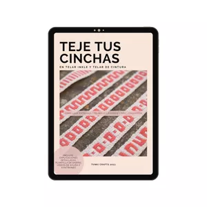 Imagen de portada para Ebook Teje tus cinchas en telar inkle y telar de cintura.