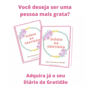 Imagem principal do produto Diário da Gratidão