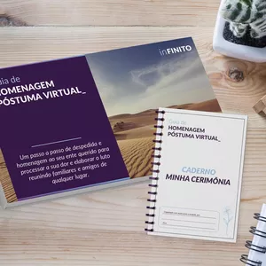 Imagem de capa para o Ebook  Guia de Homenagem Póstuma Virtual