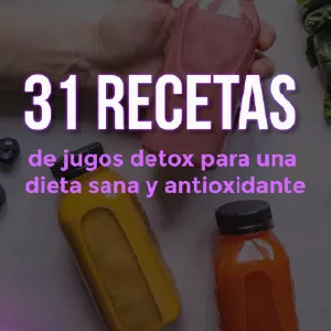 Imagen de portada para Ebook 31 Recetas de Jugo Detox