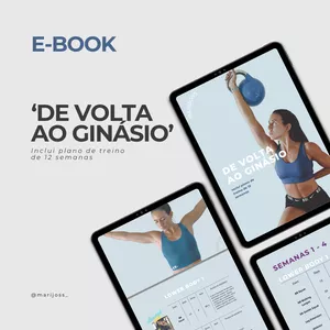 Imagem de capa para o Ebook E-book 'De Volta ao Ginásio'