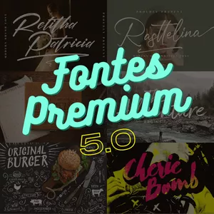 Imagem de capa para o Curso online Fontes Premium 5.0