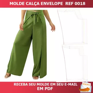 Imagem de capa para o Curso online Molde Pdf Calça envelope feminina