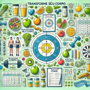 Imagem de capa para o Ebook Transforme Seu Corpo: Guia Fitness Completo