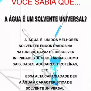 Imagem de capa para o Ebook Água: Solvente Universal ?