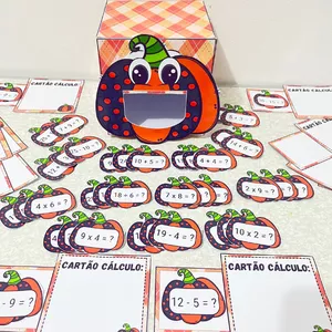 Imagem de capa para o Ebook ABÓBORA DAS 4 OPERAÇÕES 