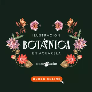 Imagem principal do produto Ilustración Botánica en Acuarela