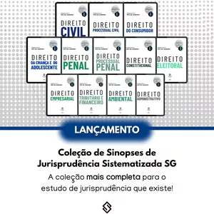 Imagem de capa para o Ebook TJRJ | Coleção de Sinopses de Jurisprudência Sistematizada SG