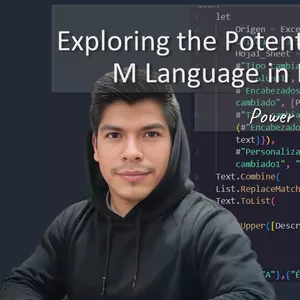Imagen de portada para Curso online Power query: Lenguaje M en Excel Office365