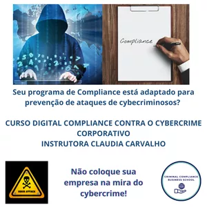 Imagem de capa para o Curso online DIGITAL COMPLIANCE CONTRA O CYBERCRIME CORPORATIVO