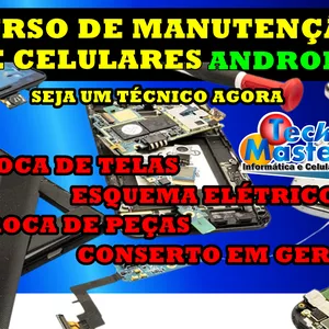 Imagem de capa para o Curso online CURSO DE MANUTENÇÃO DE CELULARES 