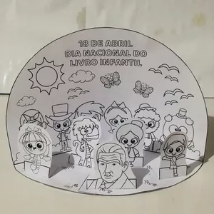 Imagem de capa para o Ebook ATIVIDADE INTERATIVA DIA NACIONAL DO LIVRO INFANTIL