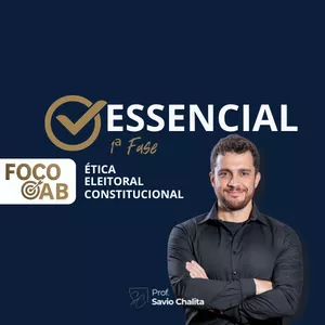 Imagem de capa para o Curso online Essencial OAB 1ª Fase - 40% da sua aprovação!