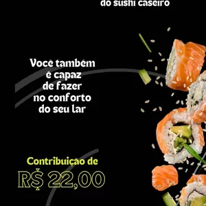 Imagem do curso B - A - BÁ do sushi caseiro