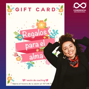 Imagen principal del producto GIFT CARD - SESIÓN DE COACHING PERSONAL
