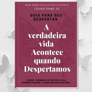 Imagem de capa para o Ebook E-book Guia para seu Despertar