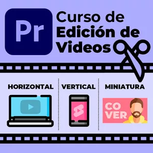 Imagen de portada para Curso online Curso de Edición de Videos en Adobe Premiere PRO