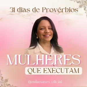 Imagem do curso MULHERES QUE EXECUTAM - A LUZ DA SABEDORIA MILENAR DE PROVÉRBIOS