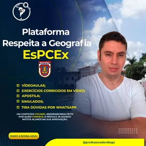 Imagem de capa para o Curso online Respeita a Geografia - EsPCEx
