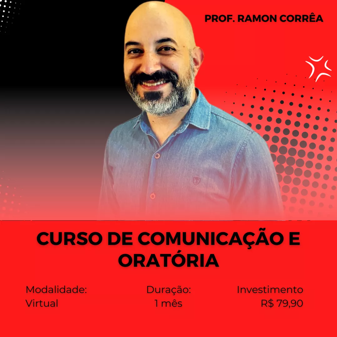 Curson ao vivo de Comunicação e oratória