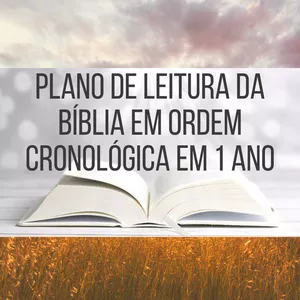 Imagem principal do produto PLANO DE LEITURA DA BÍBLIA EM ORDEM CRONOLÓGICA EM 1 ANO